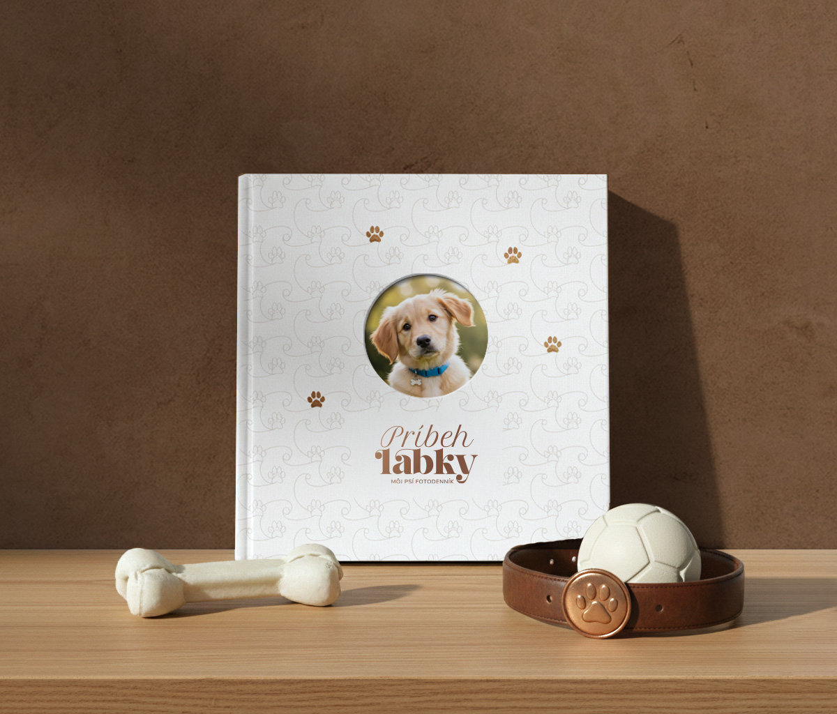 Príbeh labky obálka - labrador