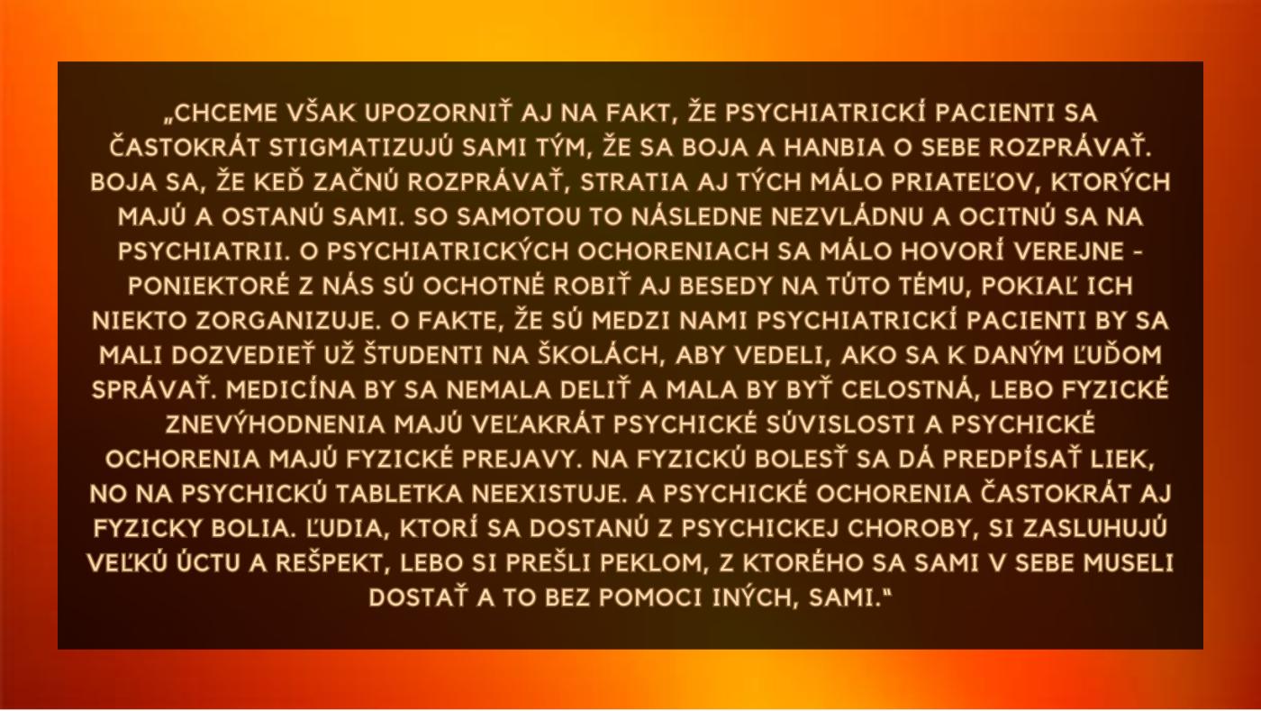 Úryvok z knihy Stigma v nás.