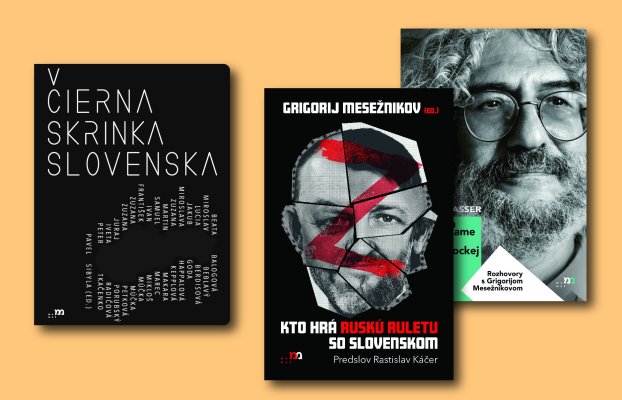 Čierna skrinka Slovenska a balíček kníh od G. Mesežnikov