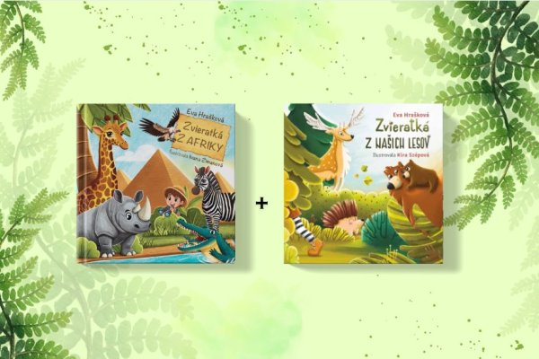 Zvieratká Z NAŠICH LESOV + Zvieratká Z AFRIKY za výnimočnú cenu