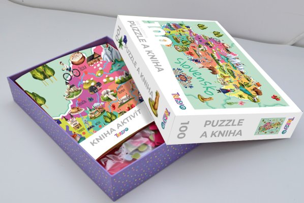 Puzzle s Knihou Aktivít