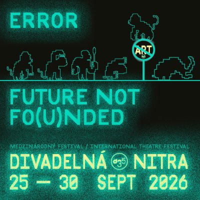  Limitovaná edícia tričiek s vizuálom Divadelná Nitra not fo(u)nded / nepodporená