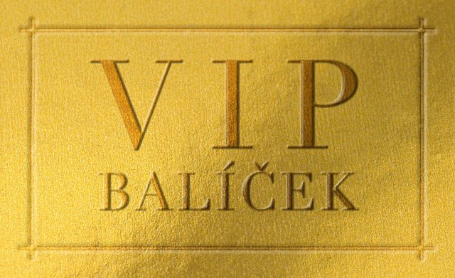 Zlatý podporovateľ/ka (VIP balíček)