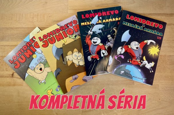 Lomidrevo Junior: kompletná séria (4 diely) 