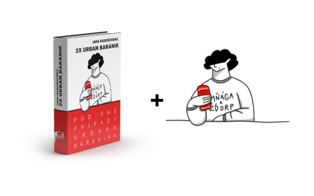 Knižka + print ilustrácie z obálky