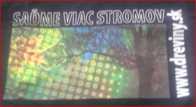 Tričko Saďme viac stromov