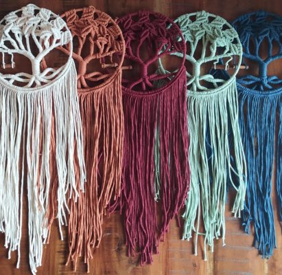 KNIHA + macrame