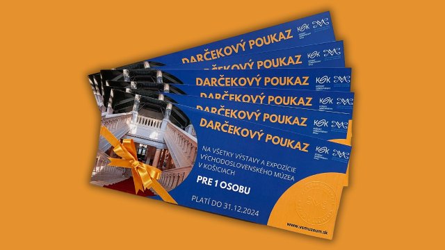 Dvojdňová permanentka do expozícií a výstav vo Východoslovenskom múzeu v Košiciach