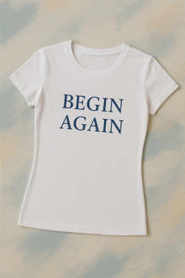 Kniha s tričkom Begin Again