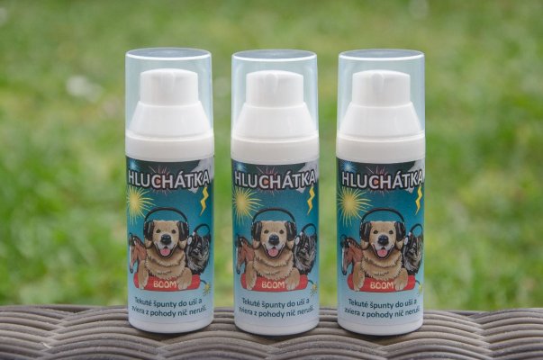3x Hluchátka - tekuté špunty do uší pre zvieratá (s poštovným)