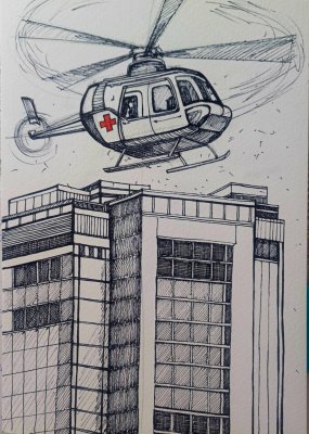 Originálny obraz 4 od ilustrátorky (A4)