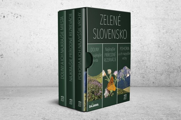 Trilógia kníh v obale s doručením na Slovensko + príspevok iniciatíve Sadíme budúcnosť