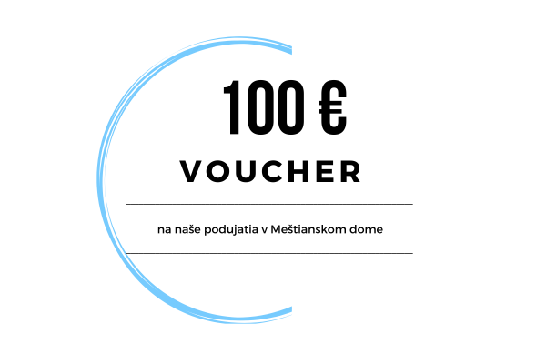 100 € voucher na naše podujatia a prednostné miesto