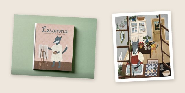 Kniha Lesanna a Print B