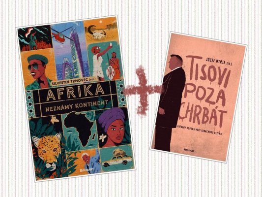 Afrika: Neznámy kontinent a Tisovi poza chrbát (vrátane poštovného)