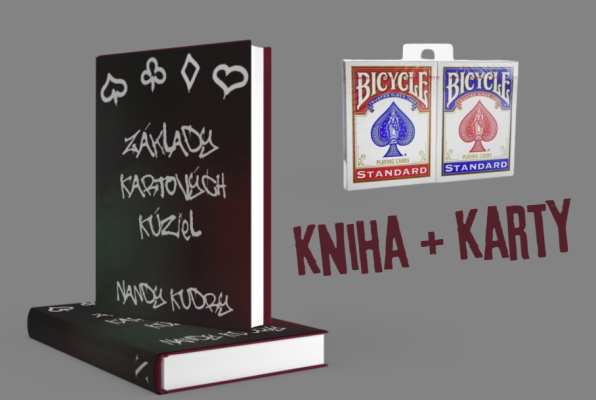 Kniha Základy Kartových Kúziel + 2x Balíček Kariet