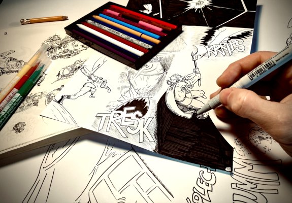 Kompletná séria + workshop kreslenia komiksov v Bratislave