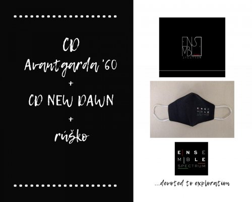 CD Avantgarda´60 + CD NEW DAWN + rúško