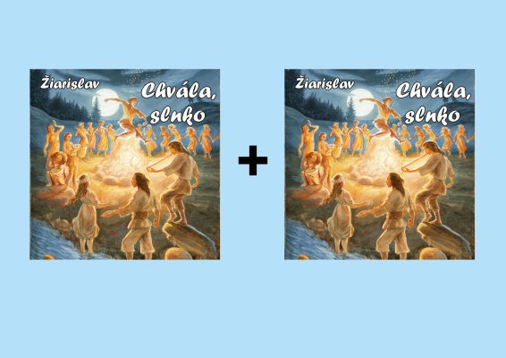 2 ks nového CD Chvála, slnko