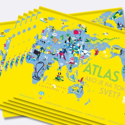 1x Atlas pre vás a 5x Atlas pre žiakov základných a stredných škôl