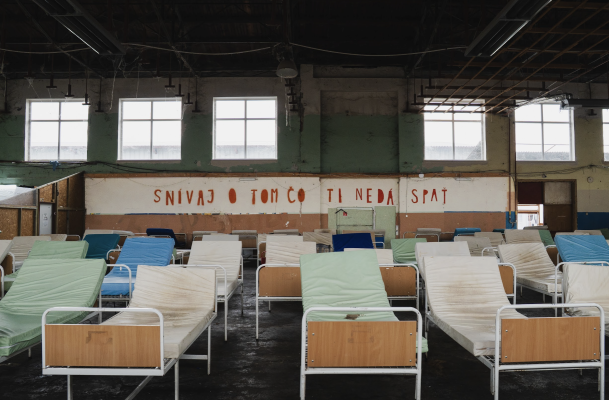 Prehliadka nocľahárne