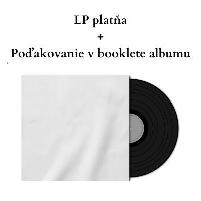 LP platňa + poďakovanie v booklete albumu
