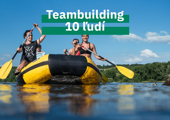 Teambuilding na vode s pivnou degustáciou pre 10 ľudí