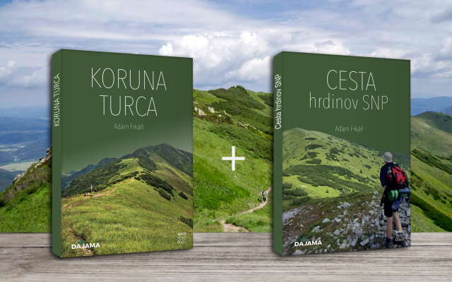 Kniha Koruna Turca + kniha Cesta hrdinov SNP