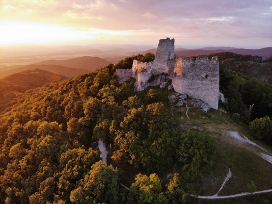 Romantická večera s hradom pre seba