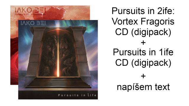 Nový album (CD) + prvý album (CD) + napíšem Vám text