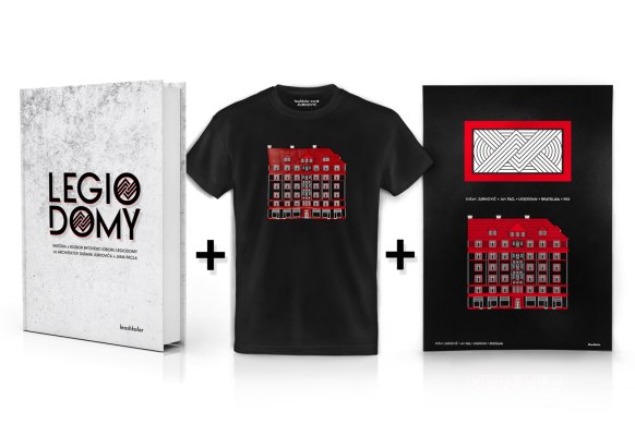 Kniha + Print + Tričko Legiodomy