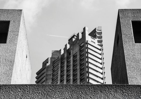 Print B&W BARBICAN