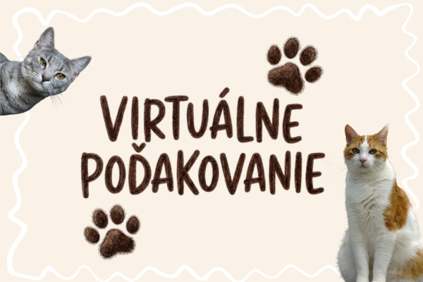 Virtuálne mačacie poďakovanie