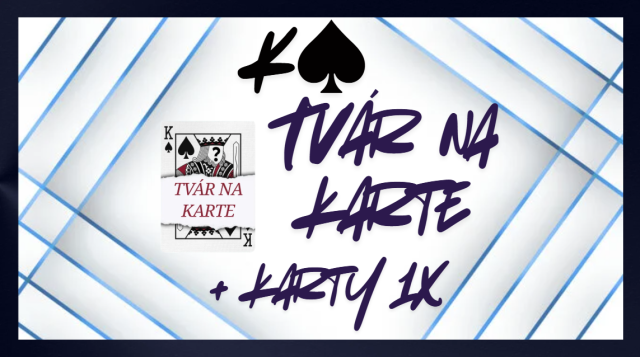 Vlastná tvár na karte v balíčku K♠ (MUŽ)