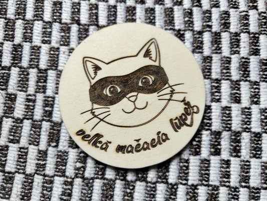 Podtácky s motívom neznámeho lúpežníka