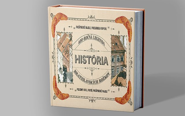 Kniha 400 ročná legenda. História bratislavských rožkov