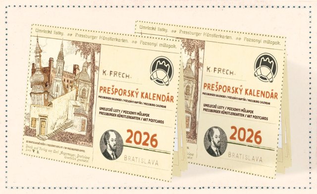 2x Prešporský kalendár 2026