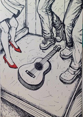 Originálny obraz 6 od ilustrátorky (A4)