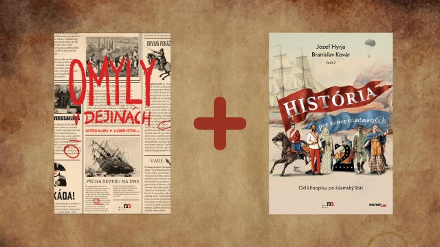 Kniha Omyly v dejinách + História pre zaneprázdnených 2