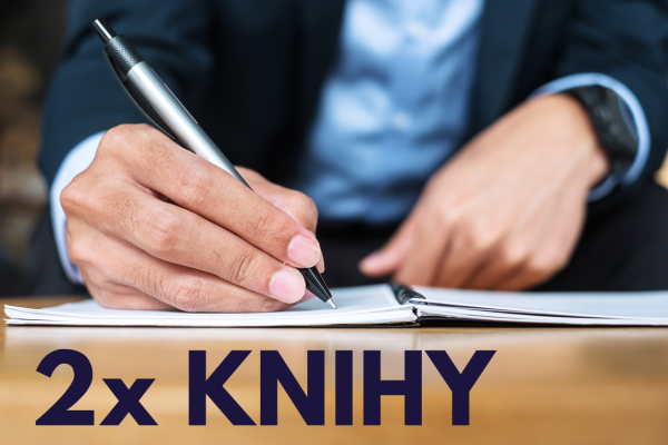 2x Knihy, obe s venovaním (buďte medzi prvými)