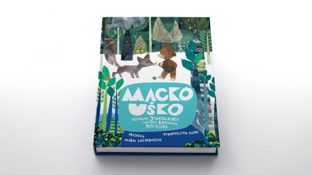 Kniha Macko Uško s osobným venovaním od vydavateľa *poštovné na Slovensko je na nás