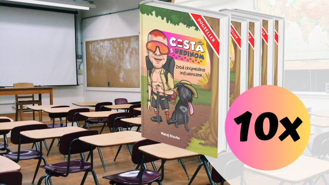 10x kniha pre školu