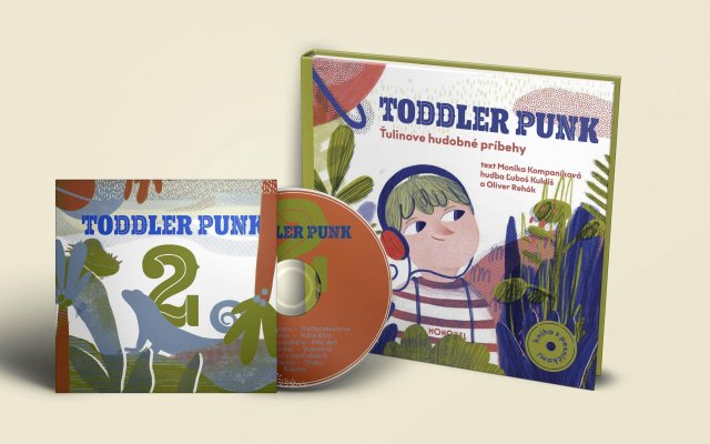 Chcem Toddler Punk 2 aj knižku Ťulinove hudobné príbehy