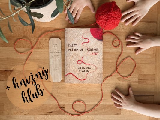 Kniha, záložka a účasť v knižnom klube