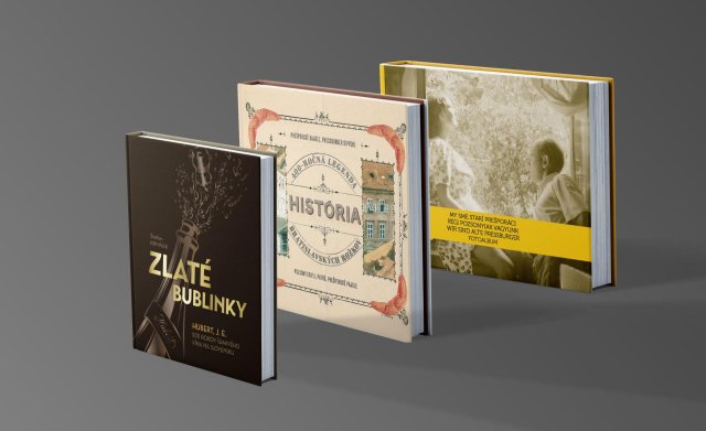3 knihy: ZLATÉ BUBLINKY, My sme starí Prešporáci I. a 400 ročná legenda. História bratislavských rožkov