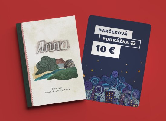 Kniha ANNA + 10€ poukážka Martinus