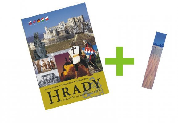 Kniha Hrady + záložka do knihy