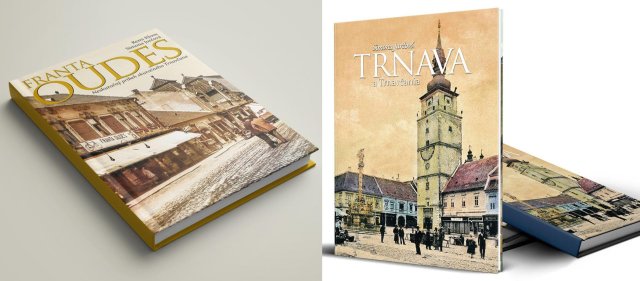 2 knihy Franta Oudes - Neskutočný príbeh skutočného Trnavčana + kniha Trnava a Trnavčania