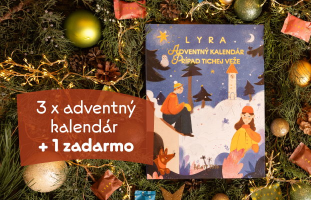 3 adventné kalendáre 2025 + 1 zdarma