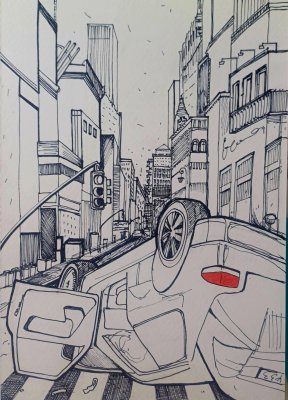 Originálny obraz 13 od ilustrátorky (A4)
